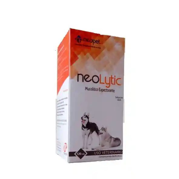 Neolytic Mucolitico Expectorante Oral Para Perros Y Gatos X 120 Ml