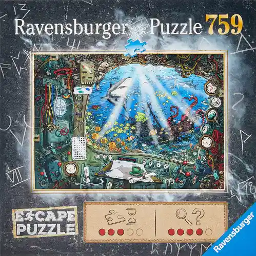 Rompecabezas 759 Piezas El Submarino - Escape Puzzle Ravensburger (19959)