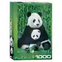 Romp. Eurographics 1000 Piezas Panda & Baby, Panda Y Su Cria 6000-0173