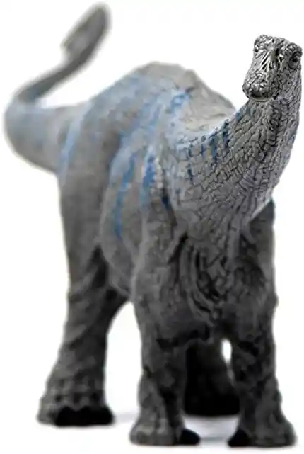 Figura Dinosaurios Brontosaurio Colección Pintado A Mano