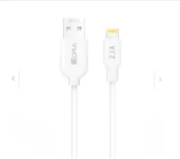 Cable Para Iphone Alta Calidad Marca 1hora De 1 Metro Usb A Lightning