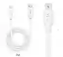 Cable Para Iphone Alta Calidad Marca 1hora De 1 Metro Usb A Lightning