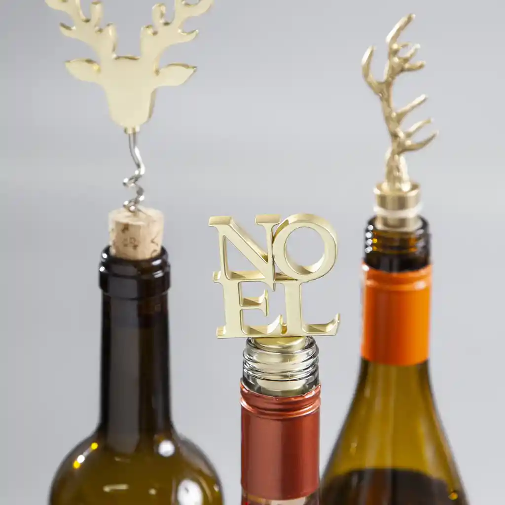 Tapa Botella de Vino Noel Dorado Ambiente Gourmet