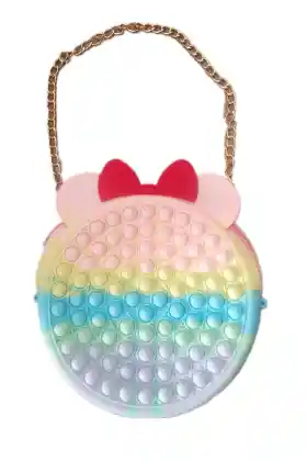 Pop It Push Bolso Minnie Con Correa Para Colgar