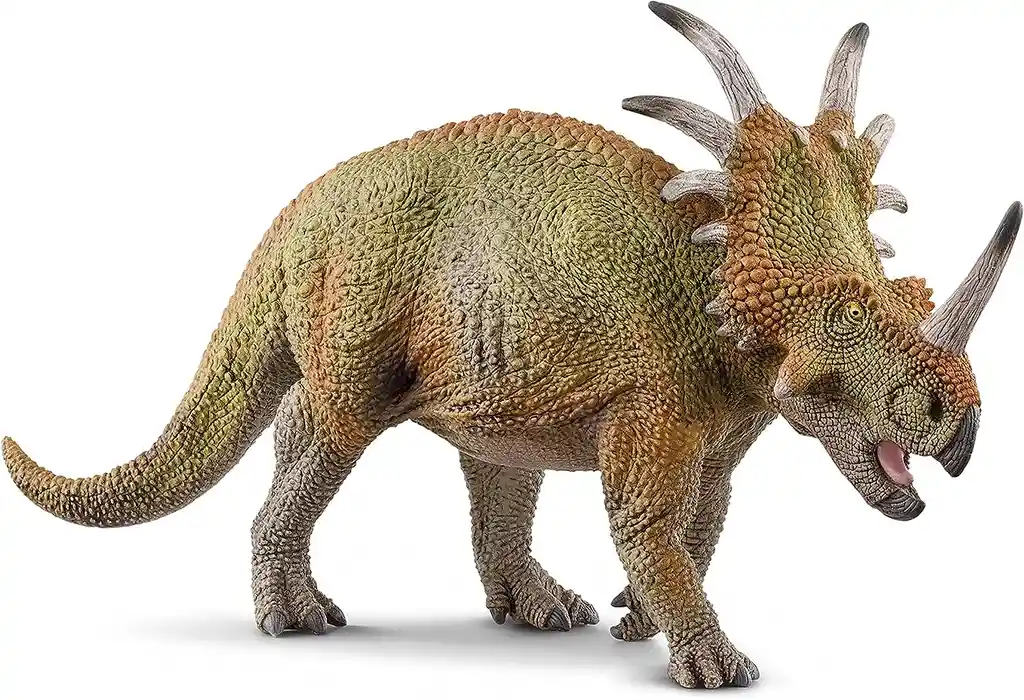 Figura Dinosaurios Styracosaurus Colección Pintado A Mano