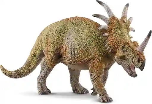Figura Dinosaurios Styracosaurus Colección Pintado A Mano