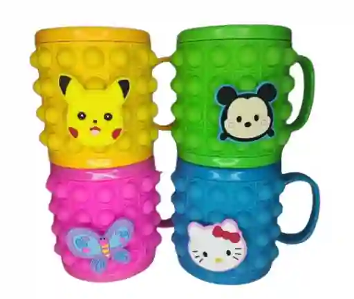 Vaso Mug Pop It Anti Estres