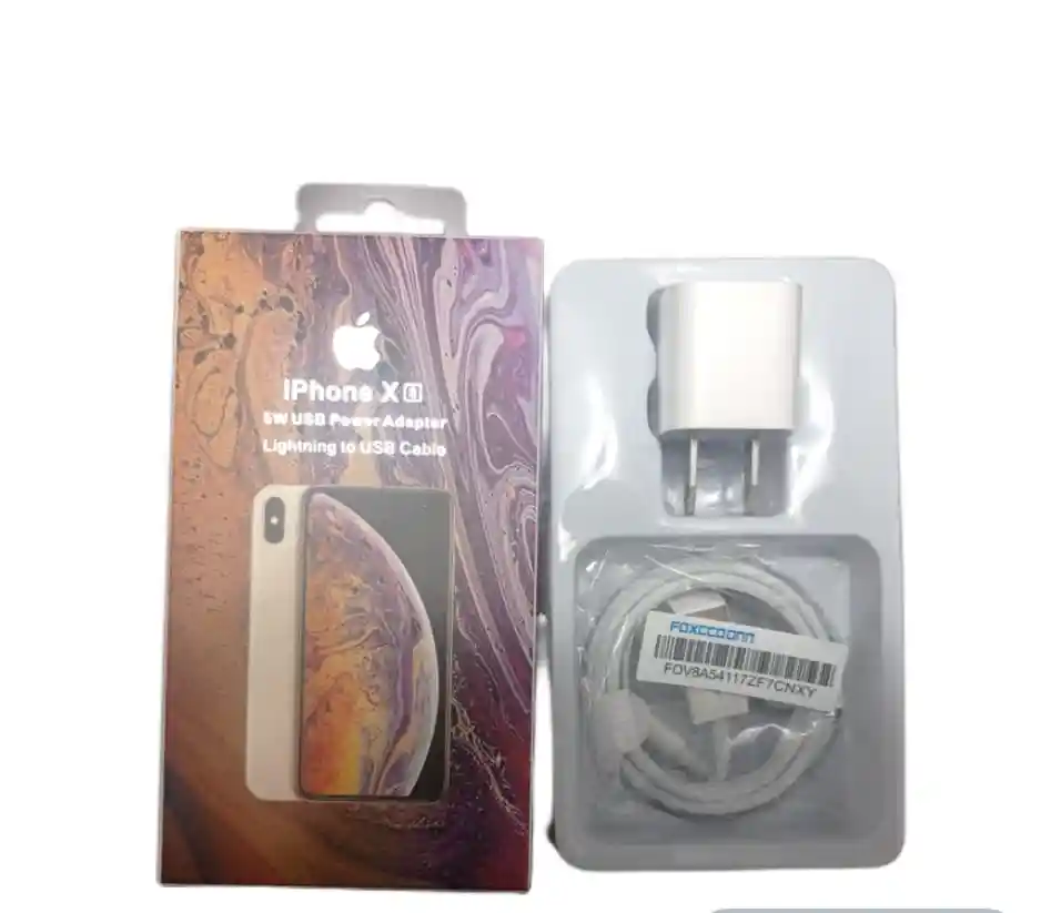 Cargador Para Iphone De 5w Con Cable De 1 Metro Apple