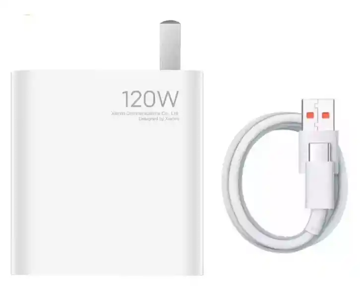 Cargador Xiaomi Carga Rápida De 120w Con Cable Tipo C