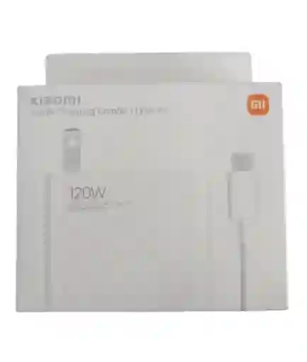 Cargador Xiaomi Carga Rápida De 120w Con Cable Tipo C