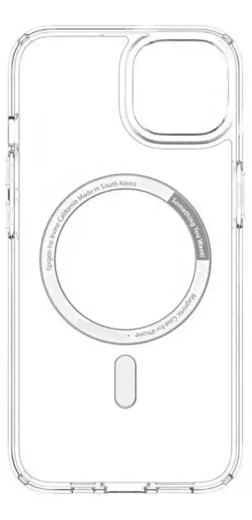 Estuche Magnético Para Iphone 14 Pro Space Clear