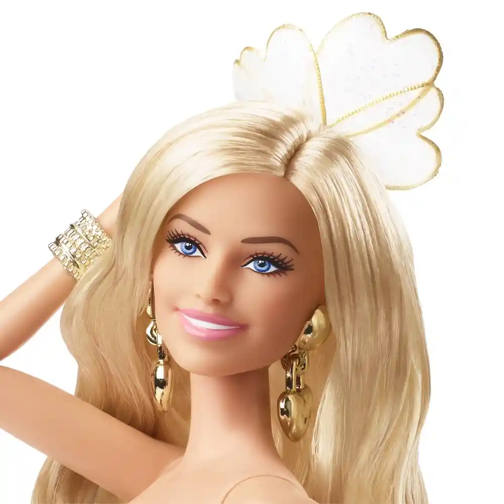 Barbie La Película Muñeca De Colección Modo De Discoteca Dorado Mattel