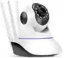 Camara Robotica Ip 3 Antenas Seguridad Wifi Hd 360°ip Wifi