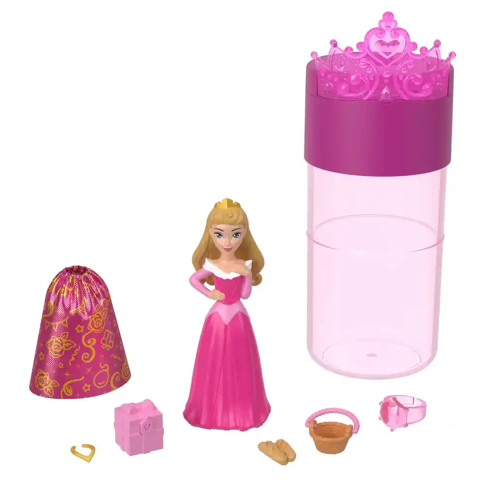 Disney Princesa Color Reveal Muñeca Real Sorpresa Temática Fiesta Mattel