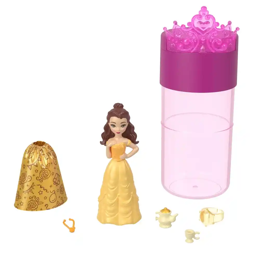 Disney Princesa Color Reveal Muñeca Real Sorpresa Temática Fiesta Mattel