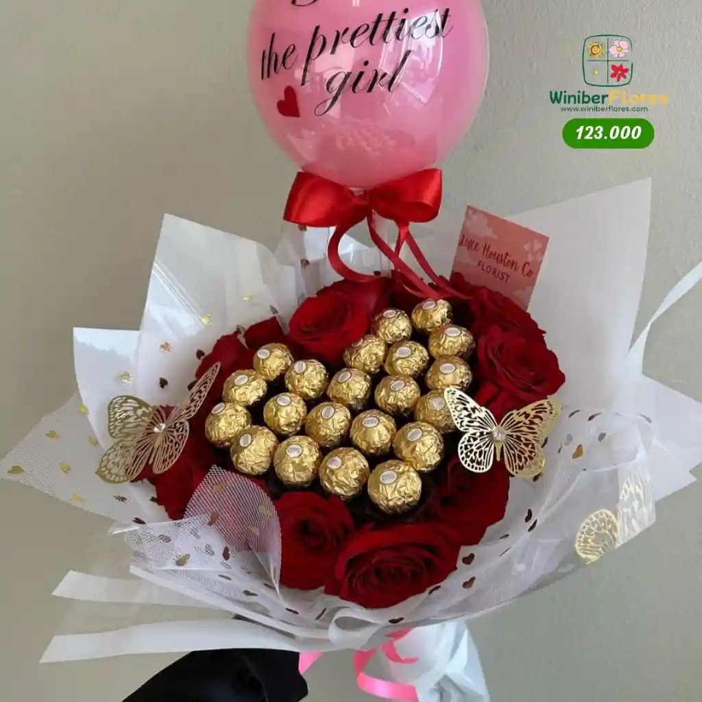 Rosa Corazon Y Ferrero