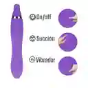 Vibrador Succionador Doble Motor Vibrador Doble Con Estimulador Extremo