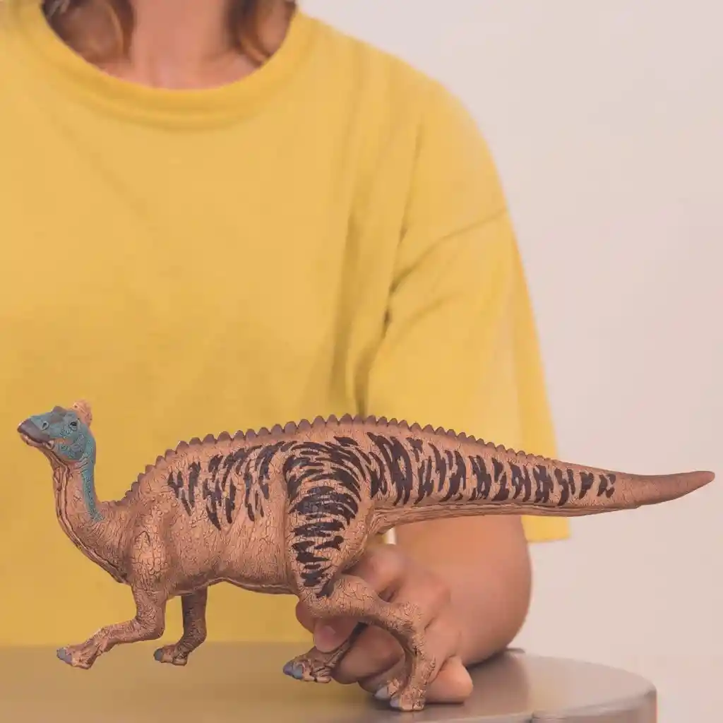 Figura Dinosaurios Edmontosaurus Colección Pintado A Mano