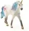 Figura Unicornio Marino Coleccionable Pintado A Mano