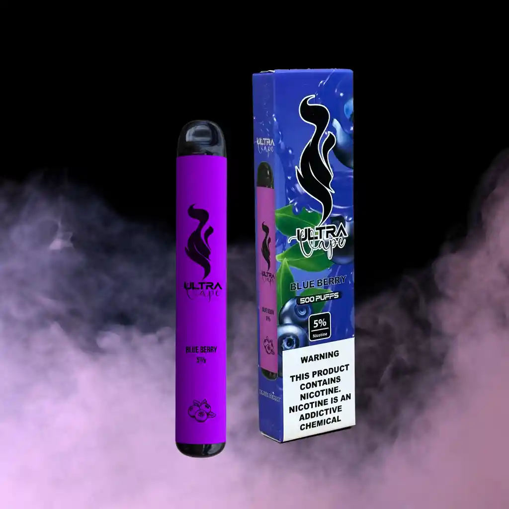 Ultravape Blueberry 500pff 5% Nc