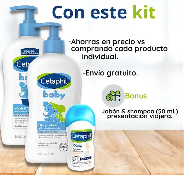 Kit Shampoo Jabón Crema