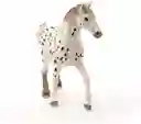 Figura De Animales Caballo Knabstrupper Pintado A Mano