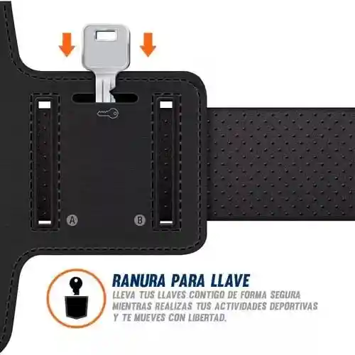 Estuche Brazalete Deportivo Porta Celular Para Correr Manos Libres Pequeño