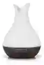   HUMIDIFICADOR  Difusor De Aromas Florero Cascara Huevo 400 Ml Madera Oscura 