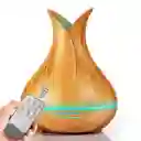   HUMIDIFICADOR  Difusor De Aromas Estilo Jarron Pequeno 400Ml Tipo Madera Clara Ambientador 