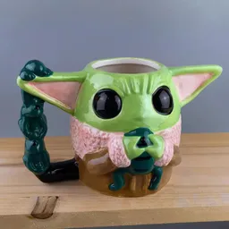 Mug O Taza 3d Baby Yoda -grogu The Mandalorian