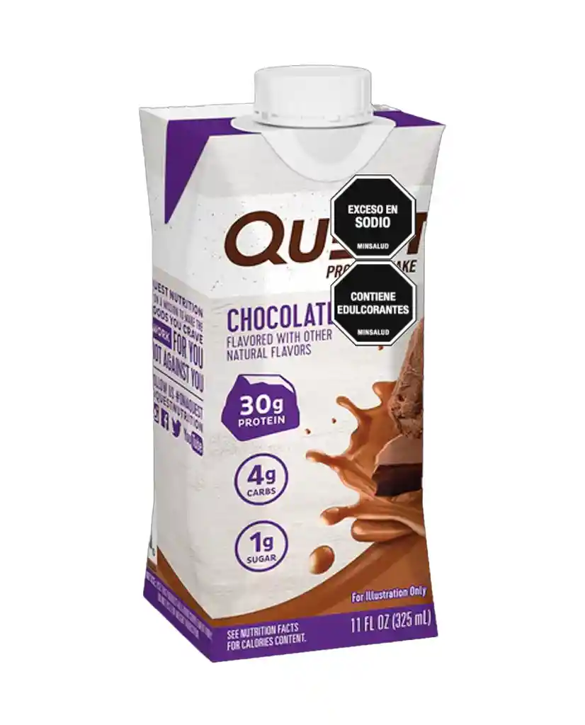 Malteada De Proteina De Chocolate Quest 325 Ml