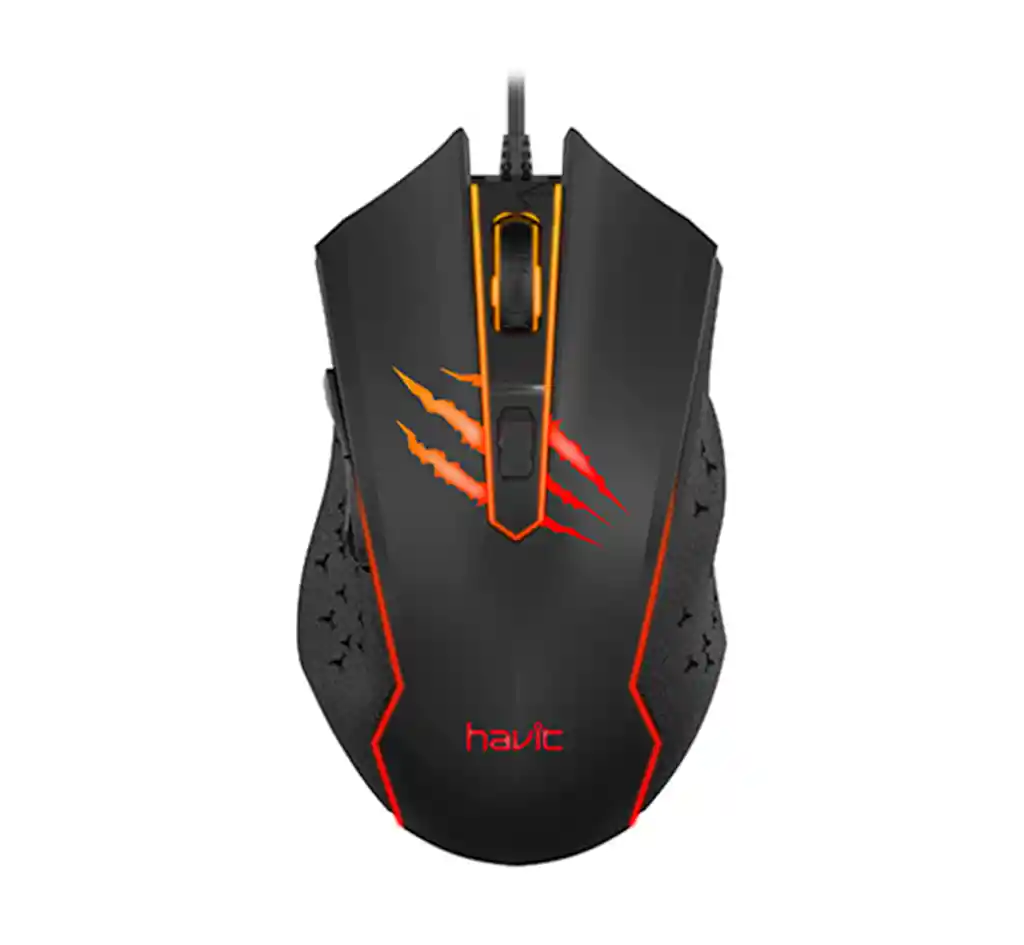 Mouse Gamer Ergonomico Havit Ms1027 3600dpi