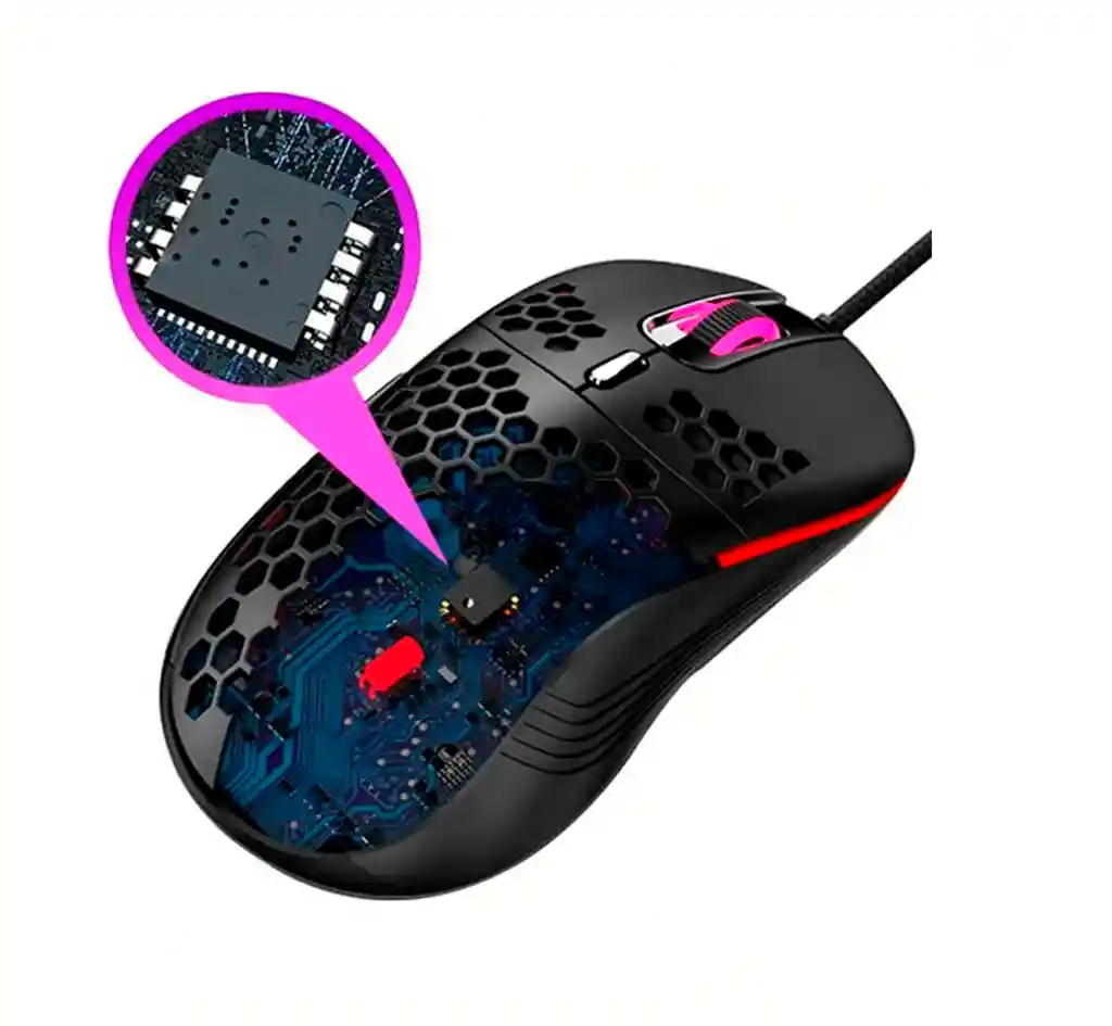 Raton Gamer Optico Alambrico 7 Botones