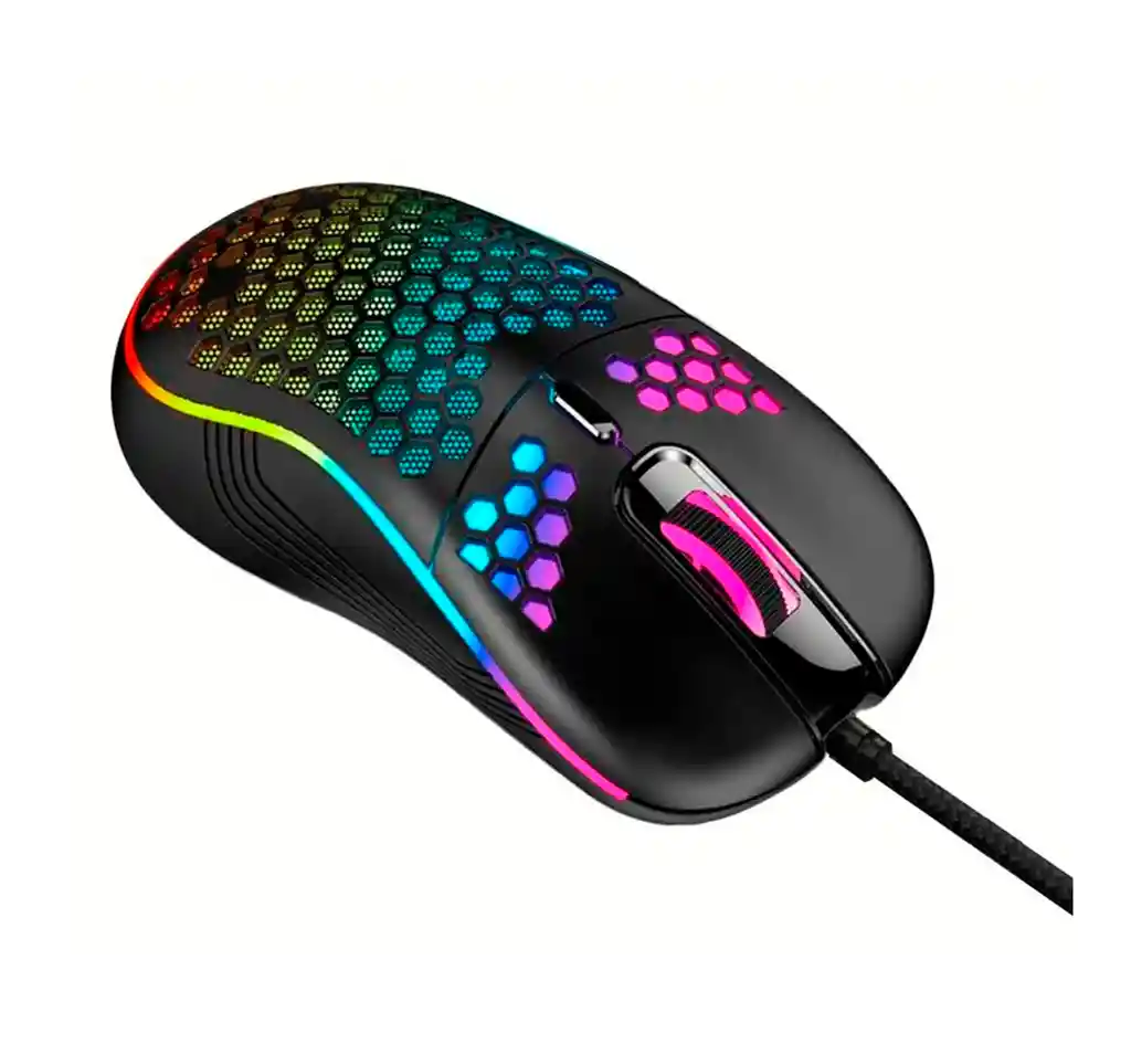 Raton Gamer Optico Alambrico 7 Botones
