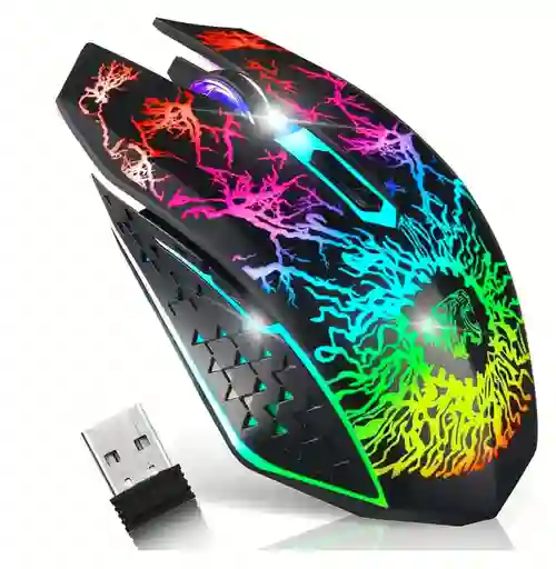 Mouse Gamer Óptico Inalambrico Frd-s01