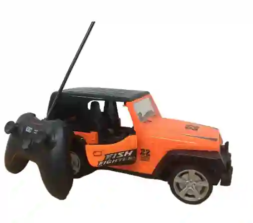 Carro Jeep Con Control Y Luces