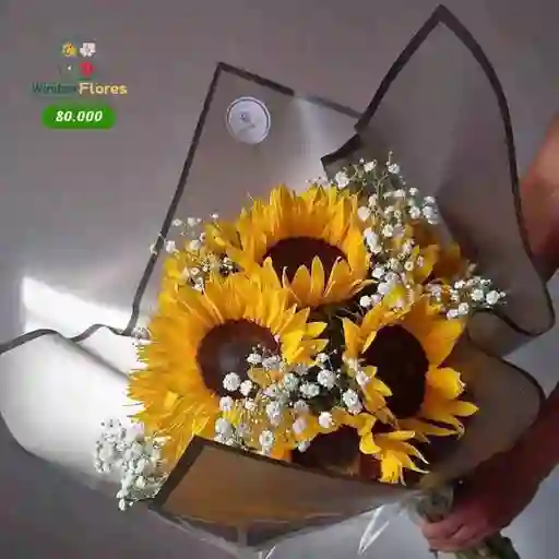 Bouquet 12 Girasoles