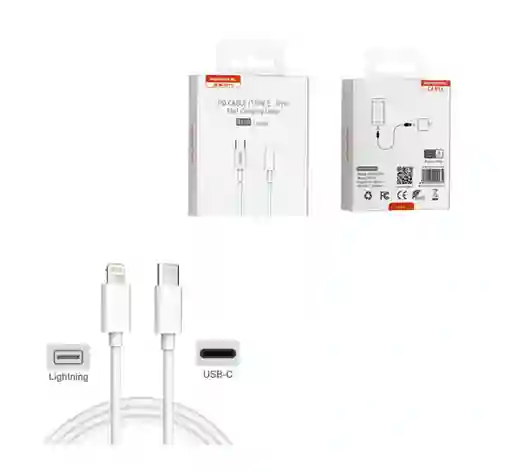 Cable Tipo C A Ios De Carga Rápida Somostel