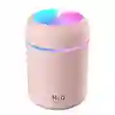   HUMIDIFICADOR  H2O Con Luz Led Multicolor Rosado 