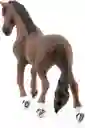 Figura De Animales Caballo Trakehner Pintado A Mano