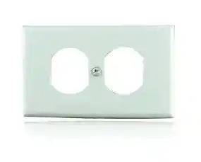 Tapa Para Toma Corriente Doble Blanca 753475-b 45077