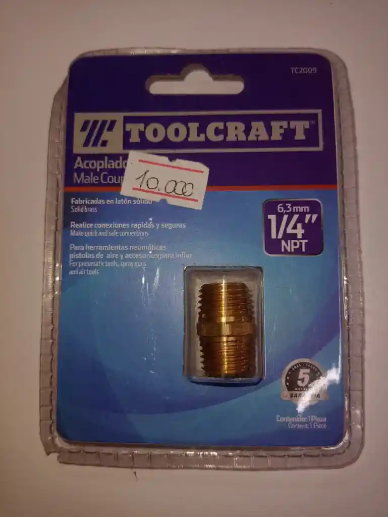 Acoplador 1/4" 6,3mm