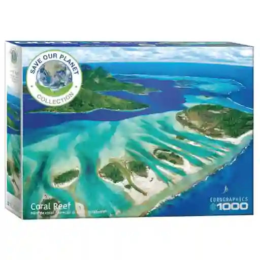 Romp. Eurographics 1000 Piezas Coral Reef, Arrecife De Coral 6000-5538