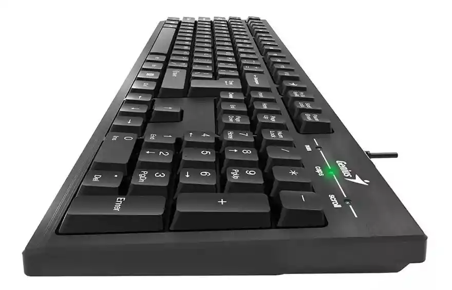Teclado Alambrico Genius Smart Kb-100 Color Negro Original