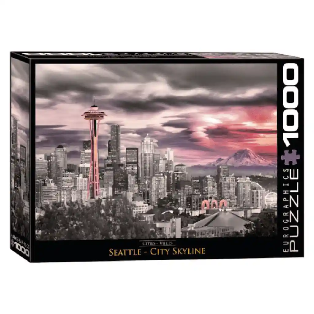 Romp. Eurographics 1000 Piezas Seattle- City Skyline 6000-0660