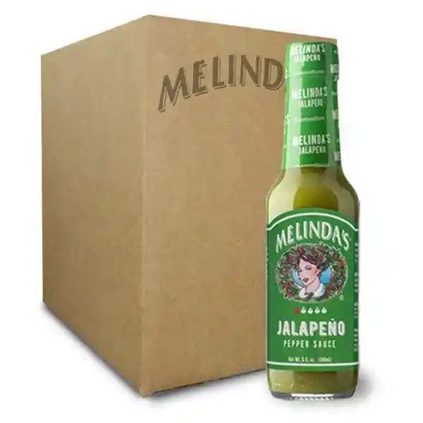 Salsa Picante Melinda´s Salsa Jalapeño 148ml - Caja X 12 Und Con + De 20% De Dcto.