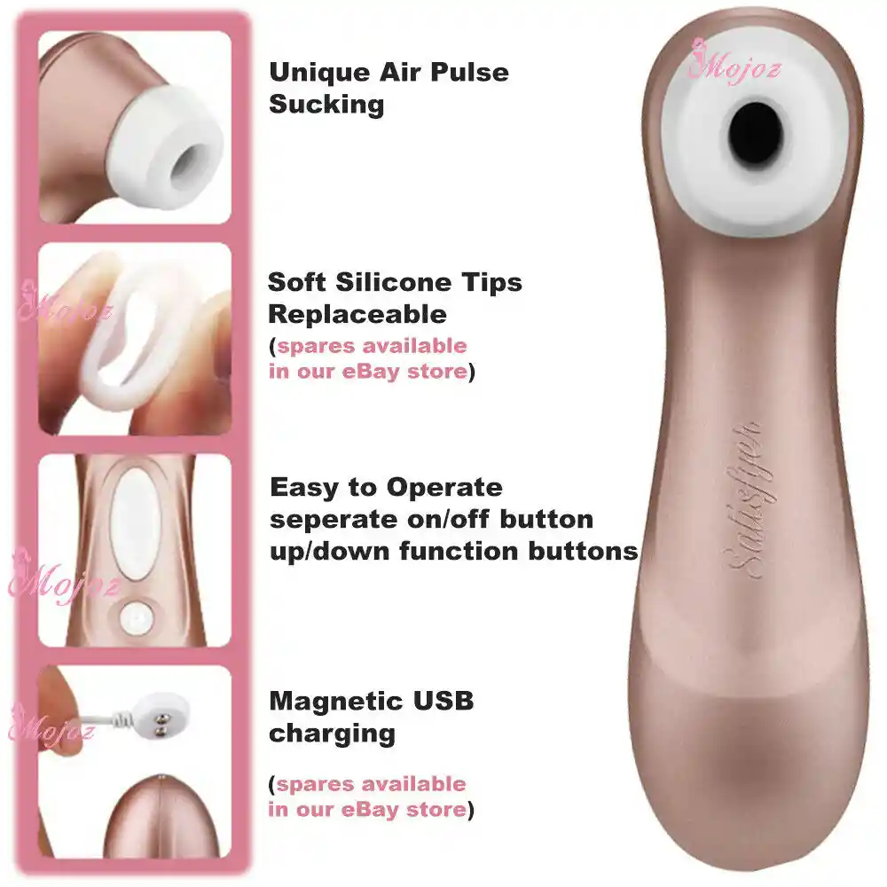 Satisfyer 2 Succionador Clitoris Vibrador Pro 2 + Obsequio