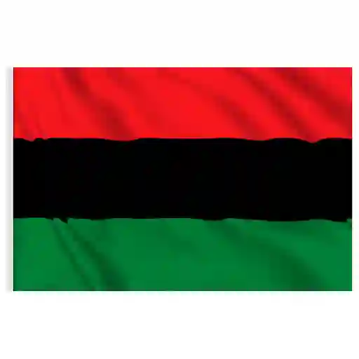 Bandera Panafricana Africano Americana Unia Liberacion Negra