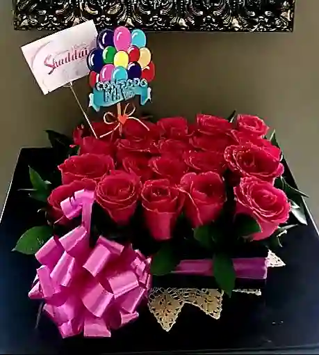 Caja De Rosas