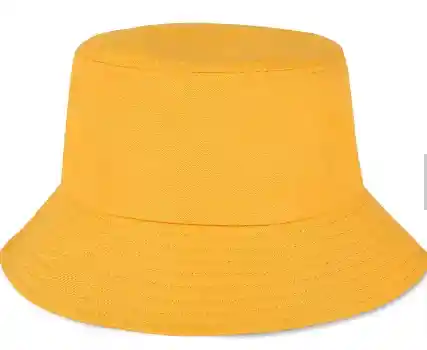 Gorro Pesquero Doble Faz Unicolor Tipo Bucket Para Adultos